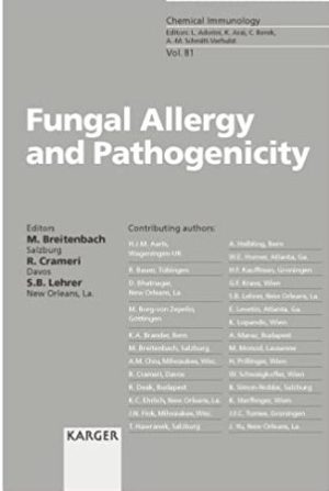 Fungal Allergy and Pathogenicity
