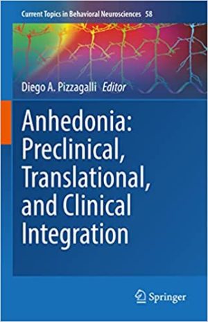 Anhedonia Preclinical Translational and Clinical Integration