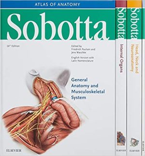 Sobotta Atlas of Anatomy Musculoskeletal System Internal Organs Head Neck and Neuroanatomy 3 Vol Setv16th Edition