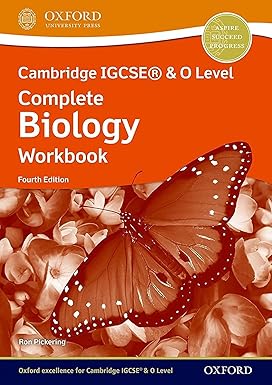 Cambridge IGCSE & O Level Complete Biology Workbook 4th Edition