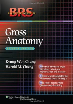 Board Review Series BRS Gross Anatomy 7th Edition