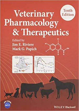 Veterinary Pharmacology and Therapeutics 10th Edition
