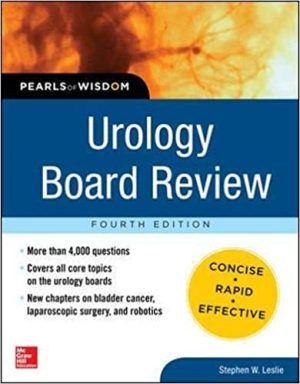 Urology Board Review Pearls of Wisdom 4th Edition