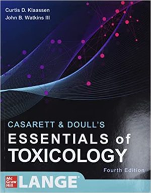 Casarett & Doulls Essentials of Toxicology 4th Edition