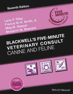 Blackwells Five Minute Veterinary Consult Canine and Feline 7th Edition